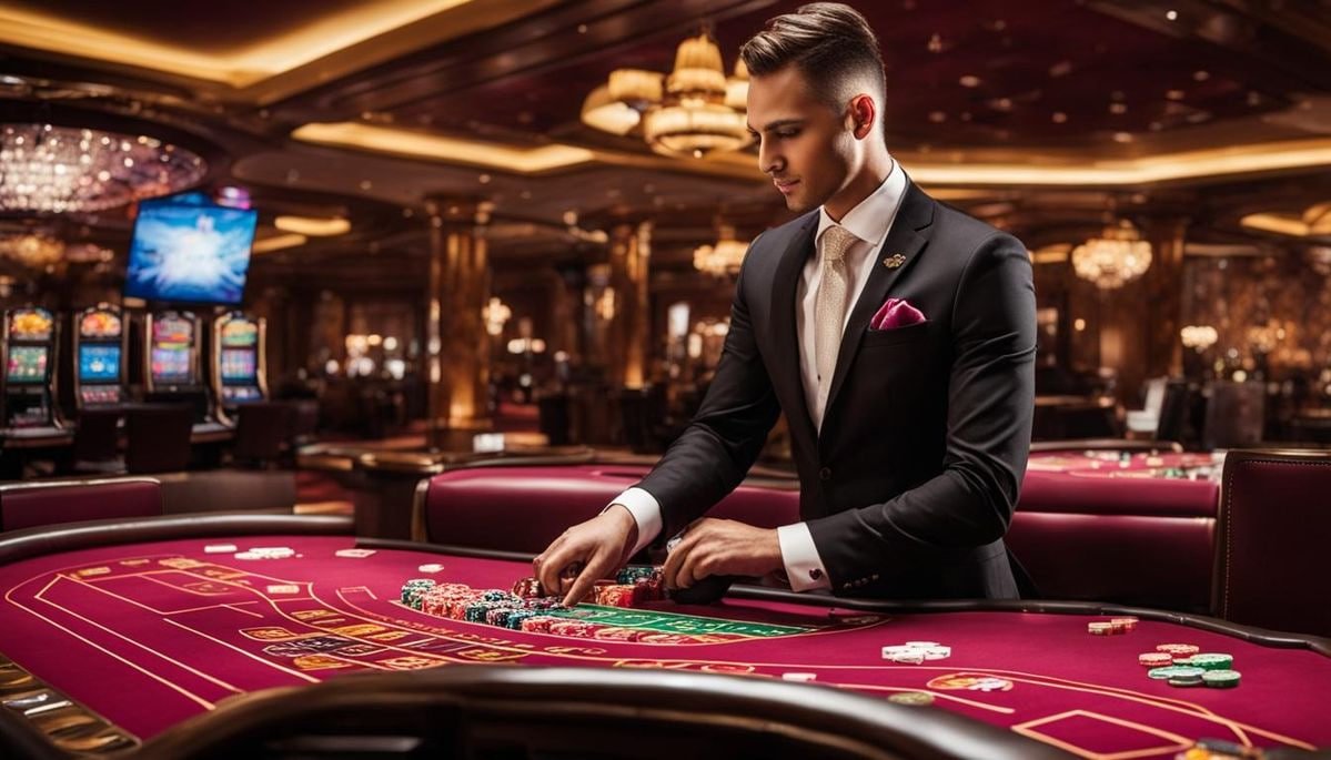 Online Slots ကစားနည်း လမ်းညွှန်ပုံ Spin လှည့်နေသောမြင်ကွင်း